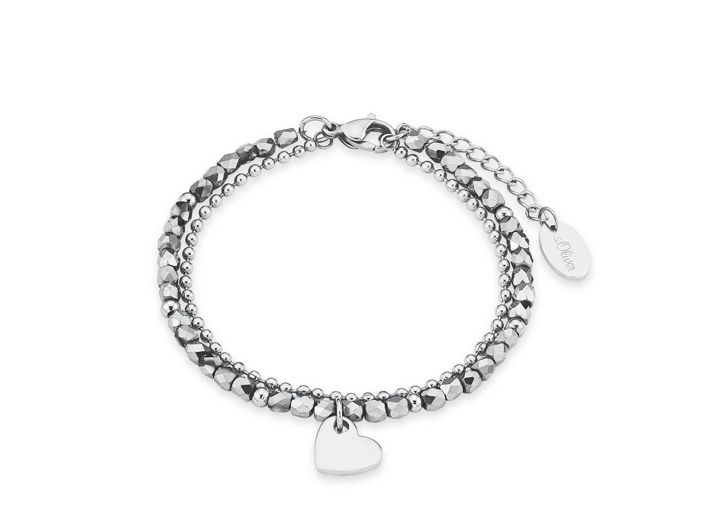s.Oliver Armband Edelstahl 16+4cm