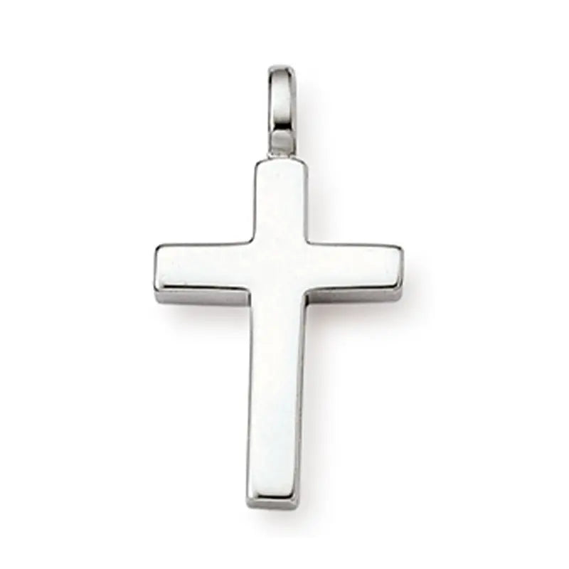 Anhänger Kreuz 925 Silber Rhodiniert