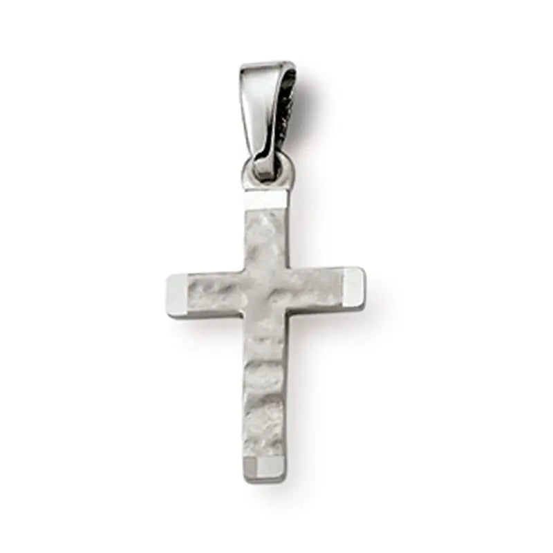 Anhänger Kreuz 925 Silber Rhodiniert