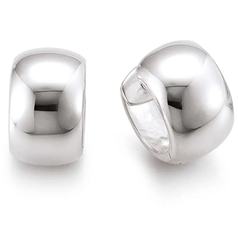 Creolen 925 Silber Rhodiniert