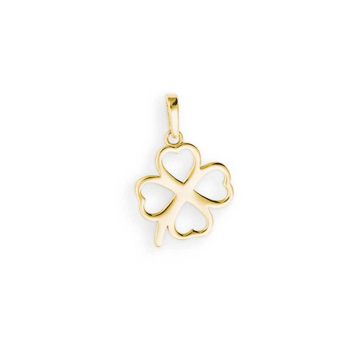 Anhänger Kleeblatt 585/GG