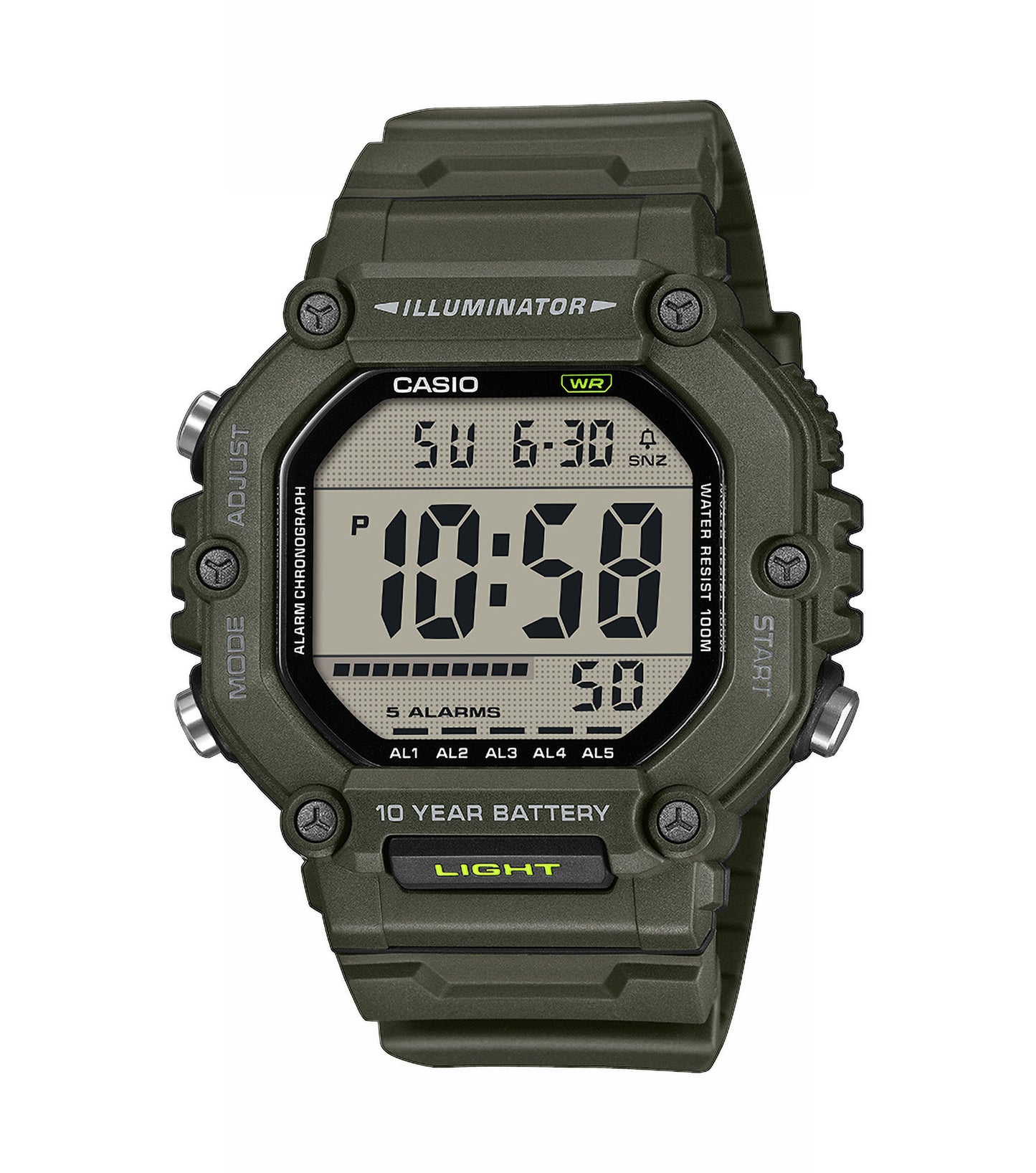 Casio Collection Uhr AE-1600HX-3AVEF
