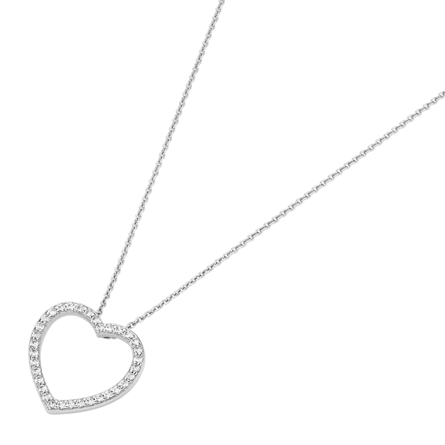 Giorgo Martello Kette Herz 925 Silber