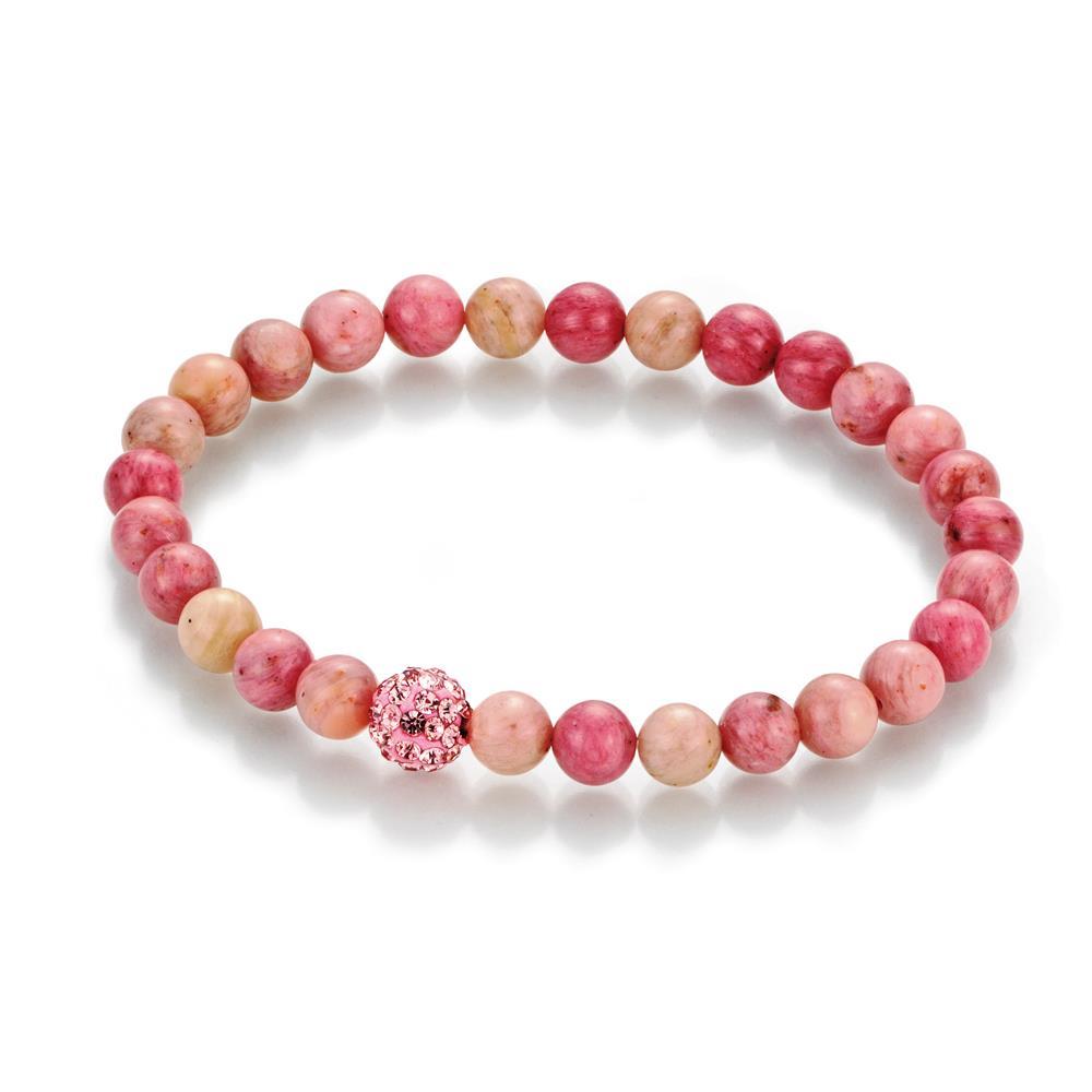 Steinarmband Kraft Rhodonit ca.6mm