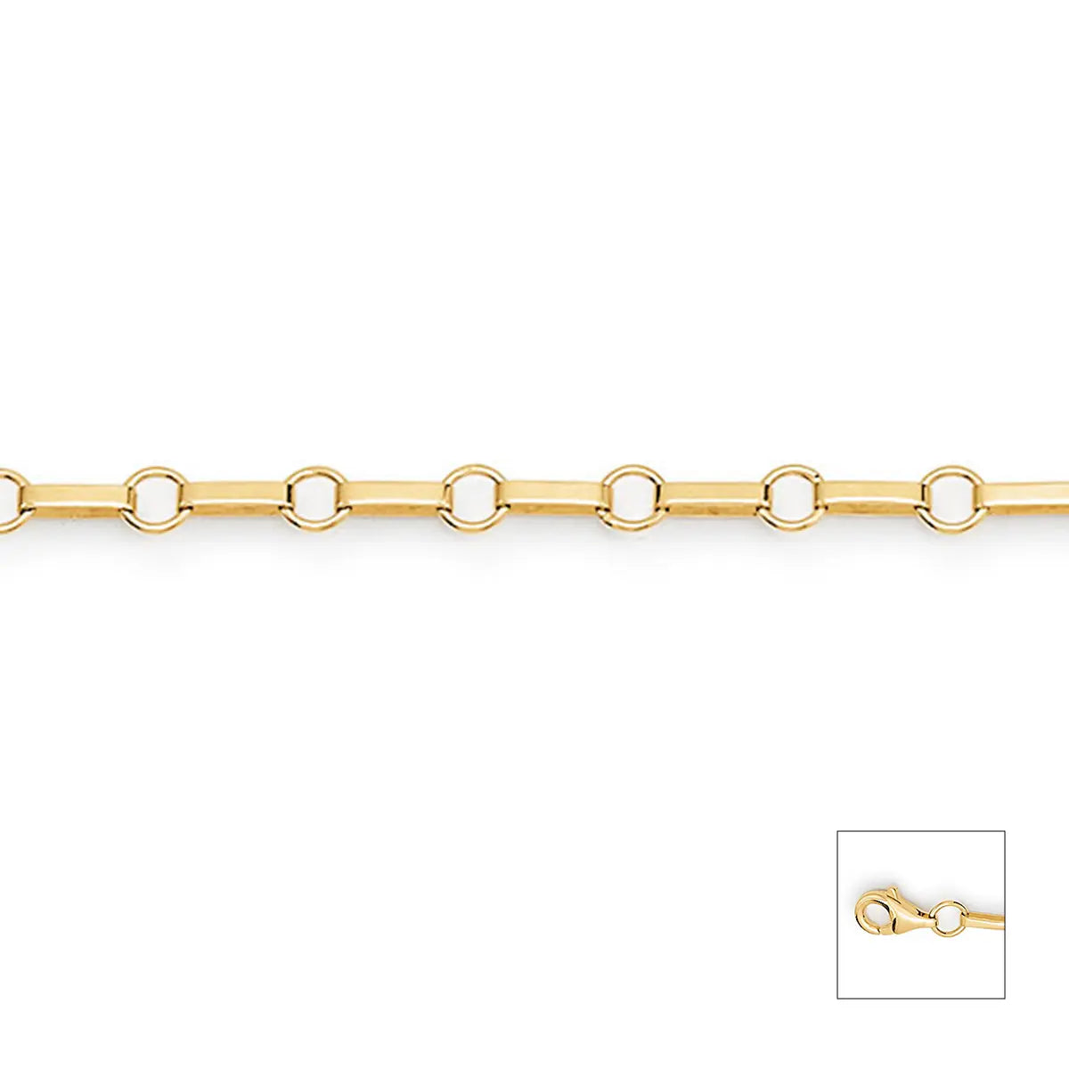 Armband 585 Gelbgold 18,50cm
