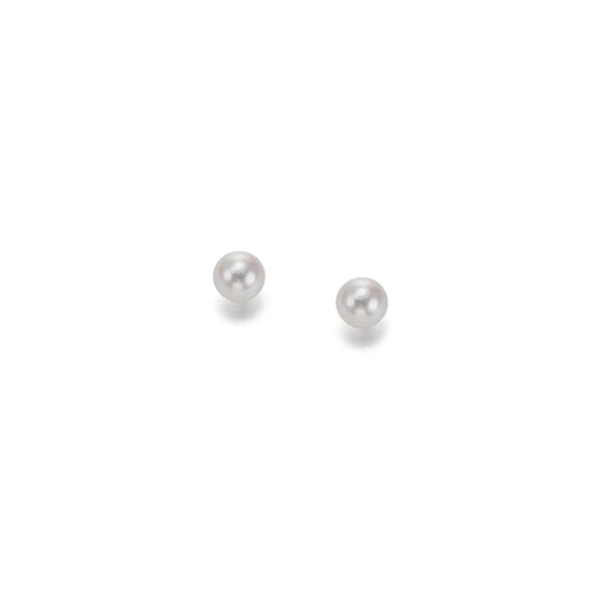 Ohrstecker 585 Gelbgold Zuchtperle 4mm
