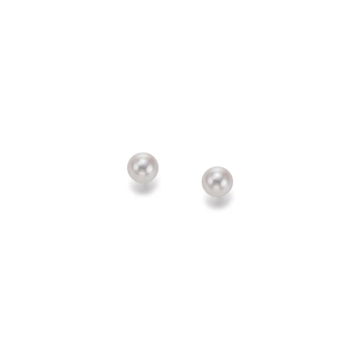 Ohrstecker 585 Gelbgold Zuchtperle 4,50mm