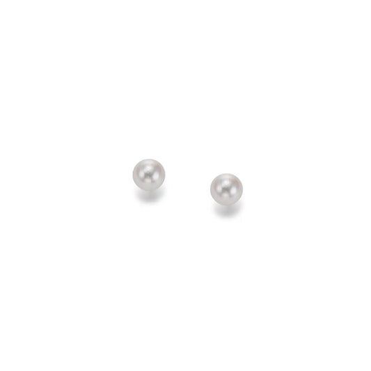 Ohrstecker 585 Gelbgold Zuchtperle 4,50mm