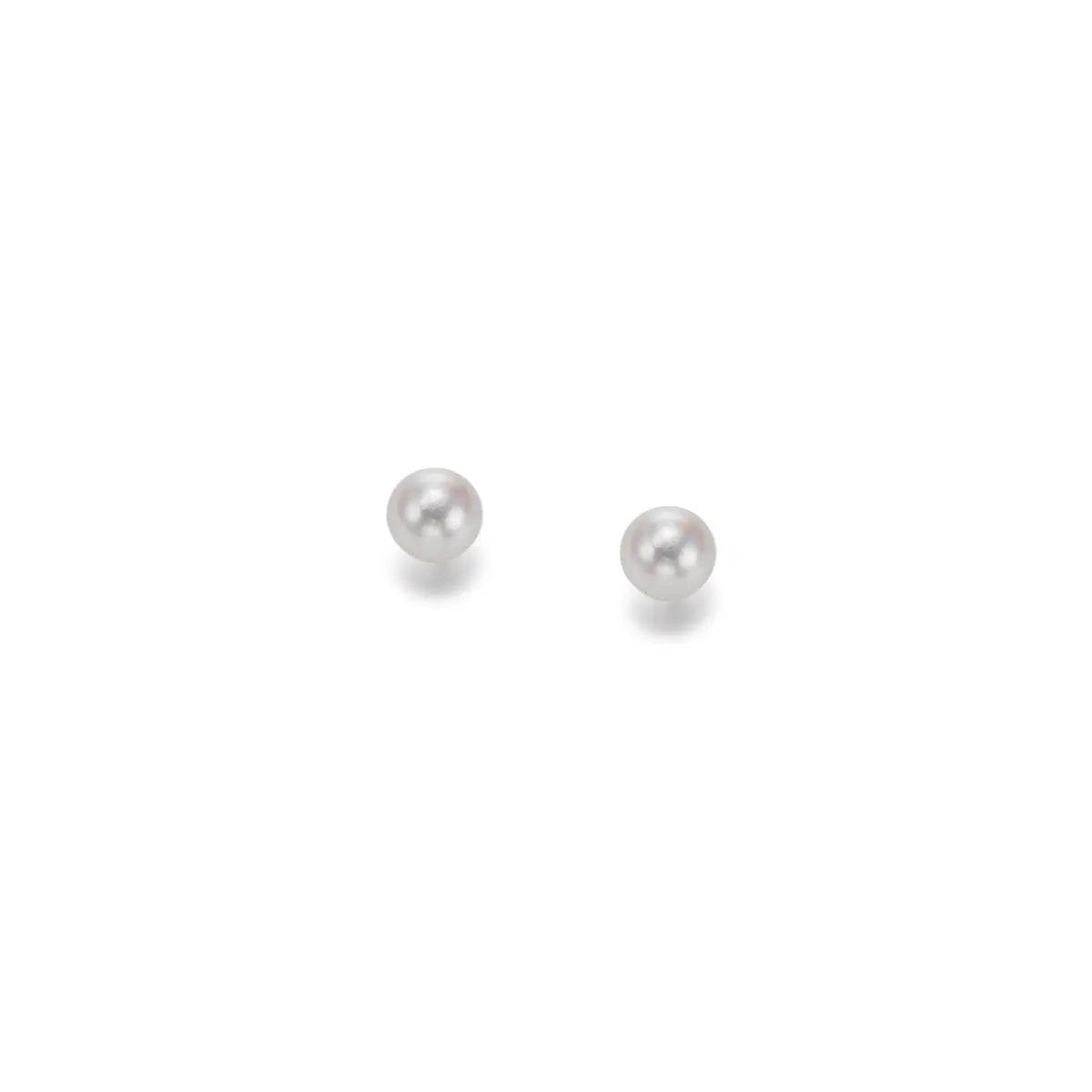 Ohrstecker 585 Gelbgold Zuchtperle 6,50mm