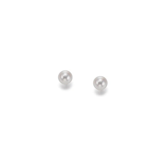 Ohrstecker 585 Gelbgold Zuchtperle 6,50mm