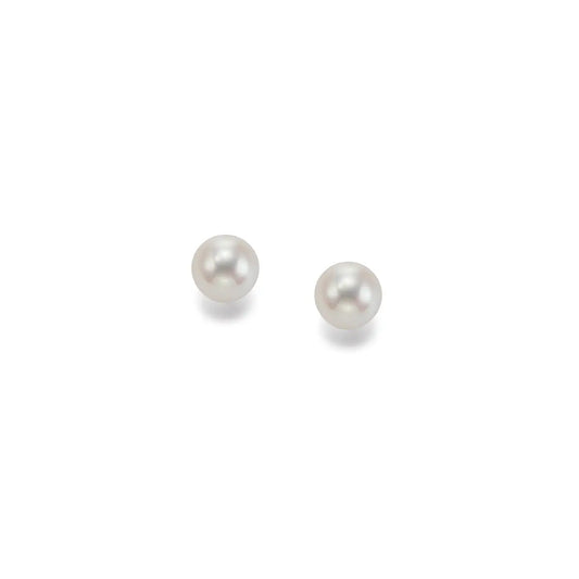 Ohrstecker 585 Gelbgold Zuchtperle 8,50mm