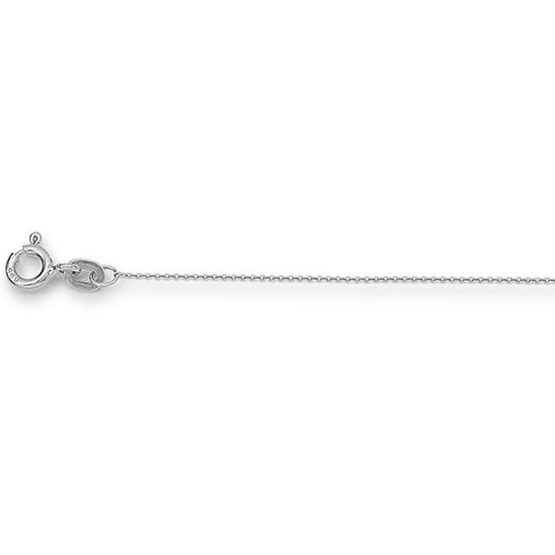Kette, Weißgold, 585/-, 45cm, 0,80mm