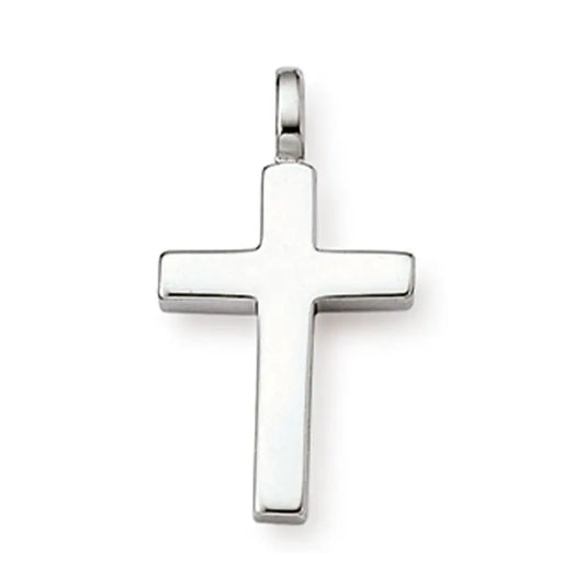 Anhänger Kreuz 925 Silber Rhodiniert