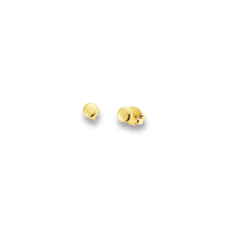 Ohrstecker Knopf 585 Gelbgold