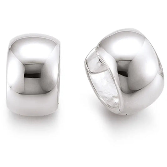Creolen 925 Silber Rhodiniert