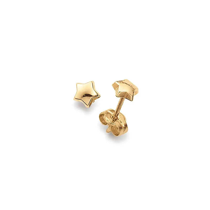 Ohrstecker Sterne 585 Gelbgold