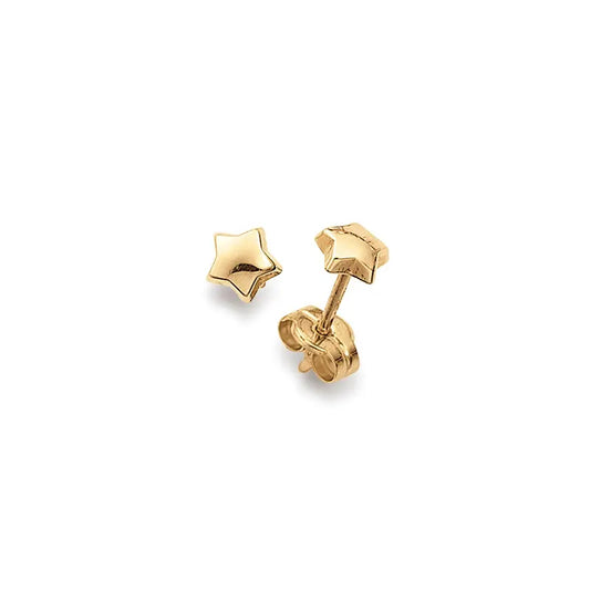 Ohrstecker Sterne 585 Gelbgold