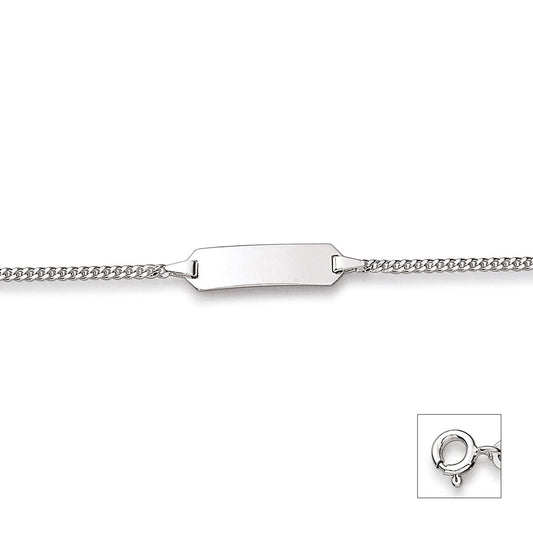 Identarmband 925 Rhodiniert