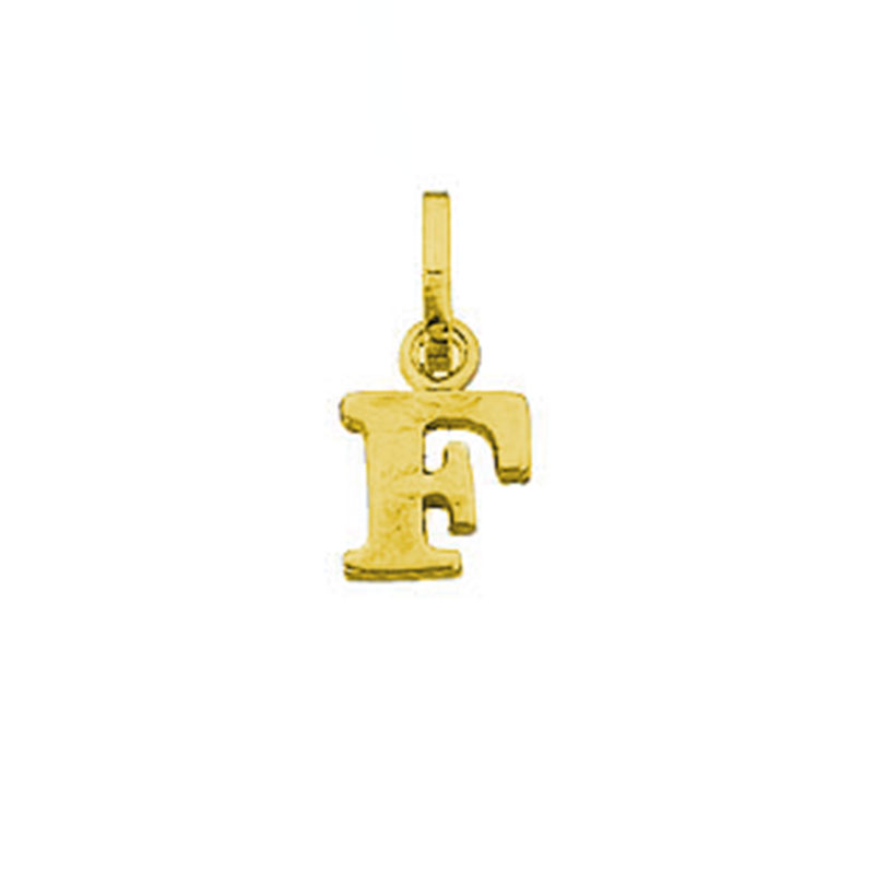 Buchstabe Anhänger F 585/GG