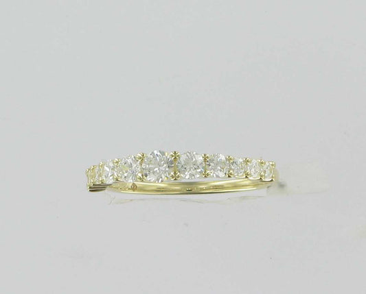 Ring, Gelbgold, 585/GG,Zirkonia weiss