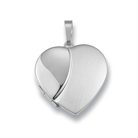 Anhänger Medaillon 925 Silber Rhodiniert
