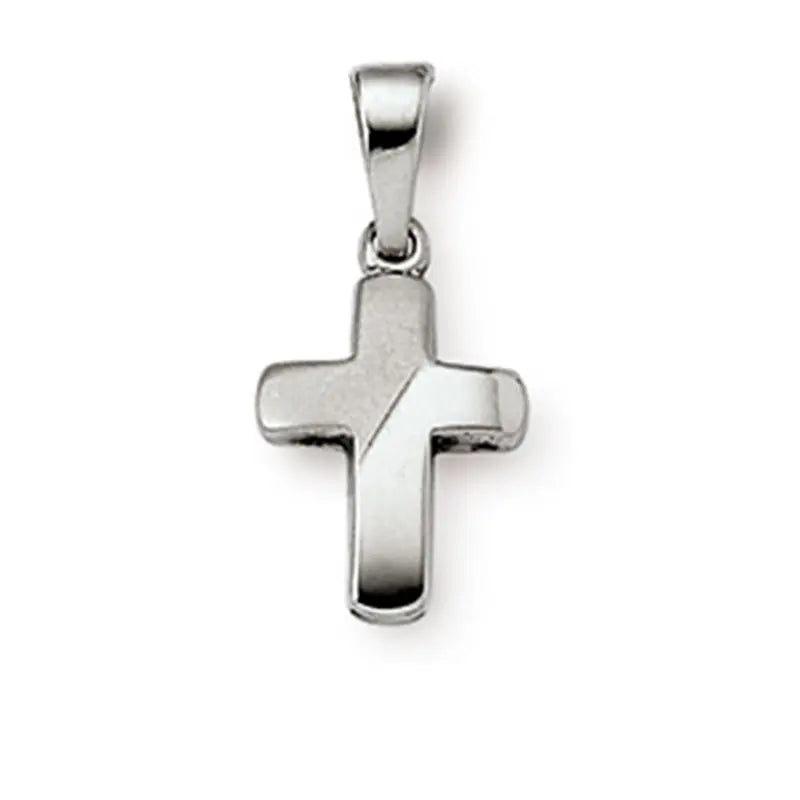 Anhänger Kreuz 925 Silber Rhodiniert