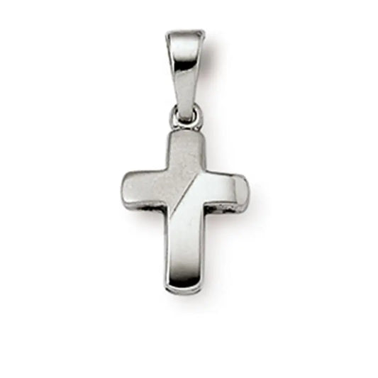 Anhänger Kreuz 925 Silber Rhodiniert