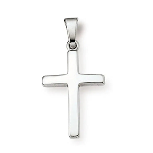 Anhänger Kreuz 925 Silber Rhodiniert