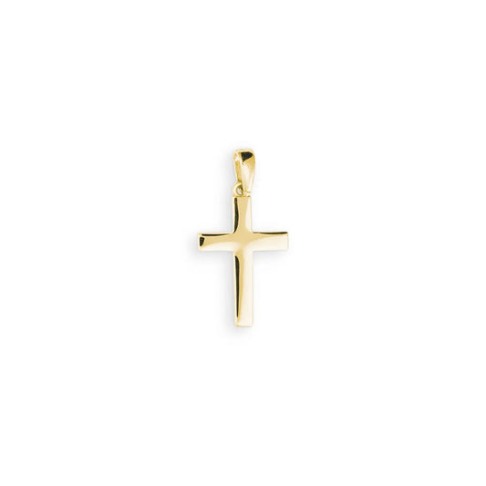Anhänger Kreuz 585 Gelbgold