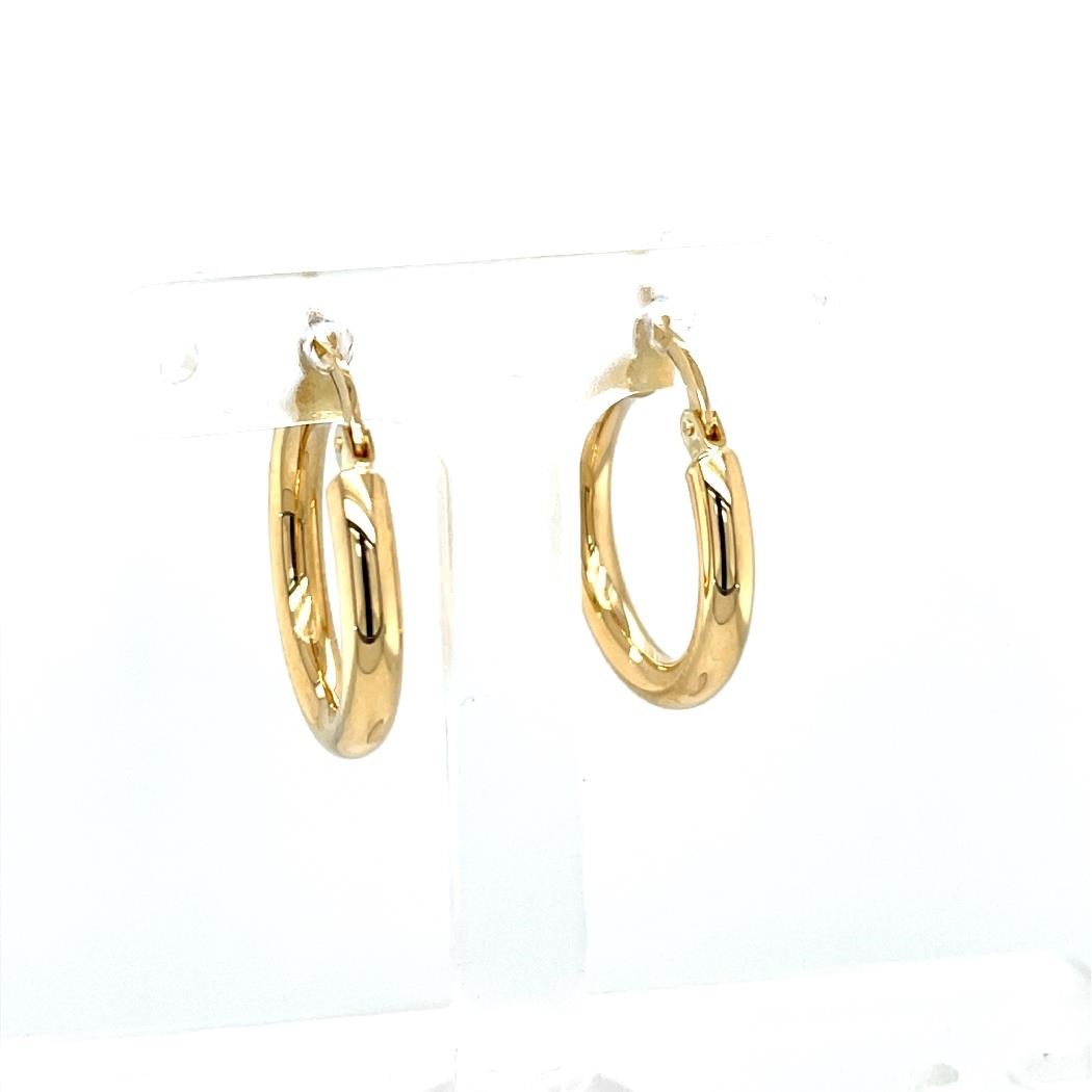 Creolen, Gelbgold, 585/GG