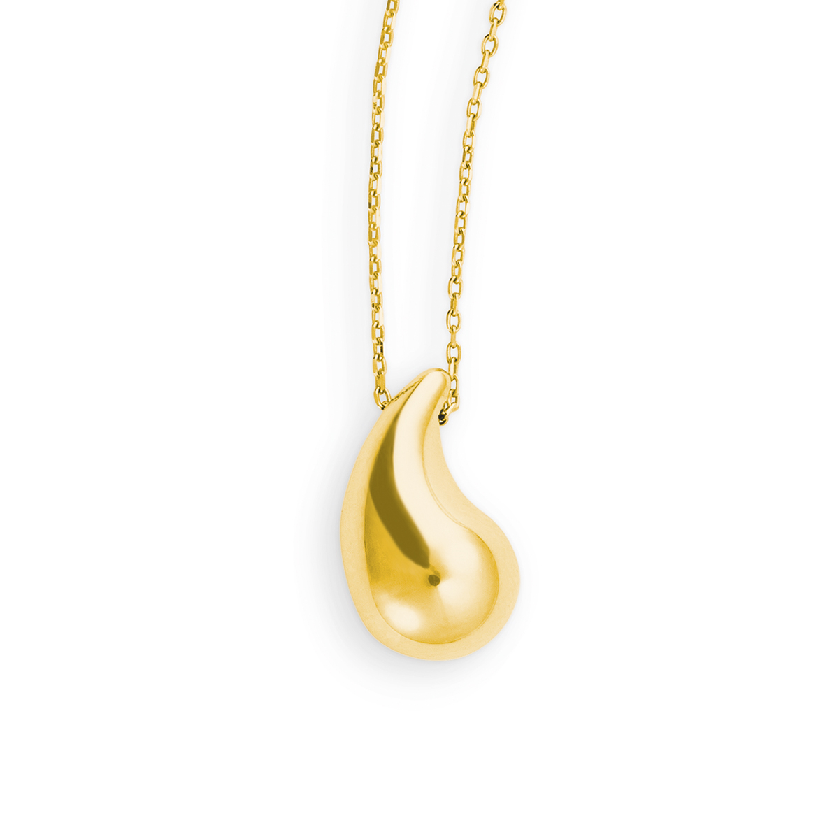 Kette, Gelbgold, 585/GG ,45 cm 15x9mm