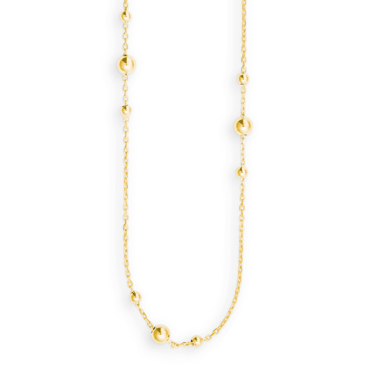 Kette, Gelbgold, 375/GG ,42 cm