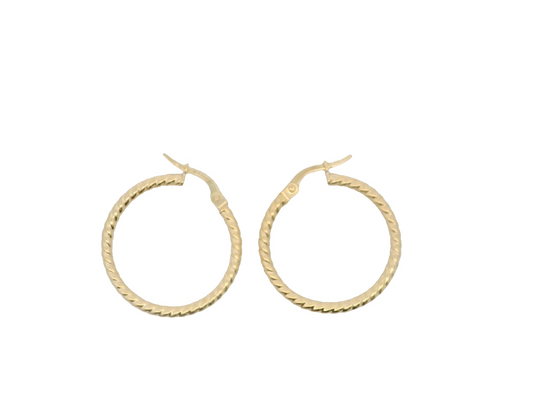 Creolen, Gelbgold, 585/GG