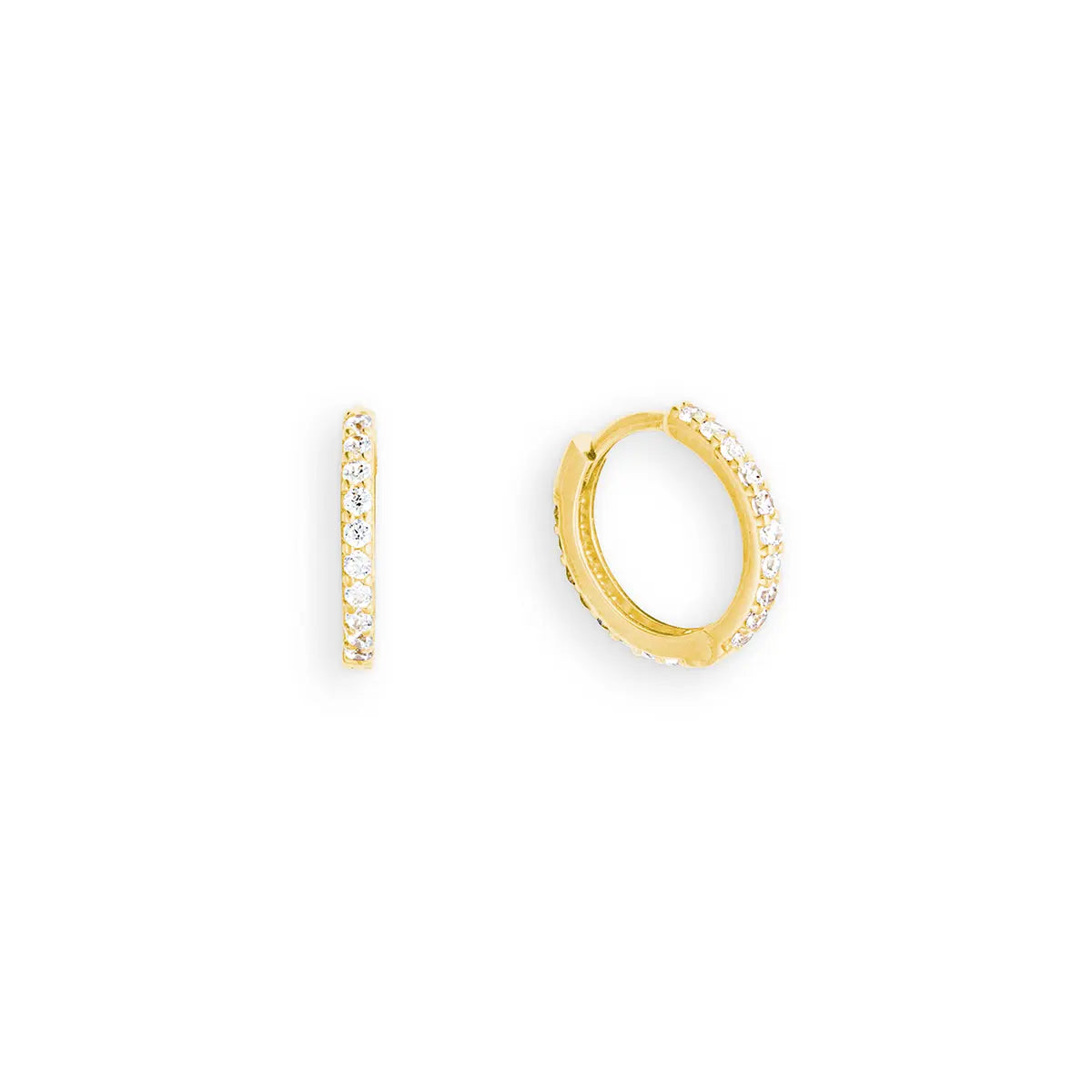 Creolen 375 Gelbgold Zirkonia C311-129/9