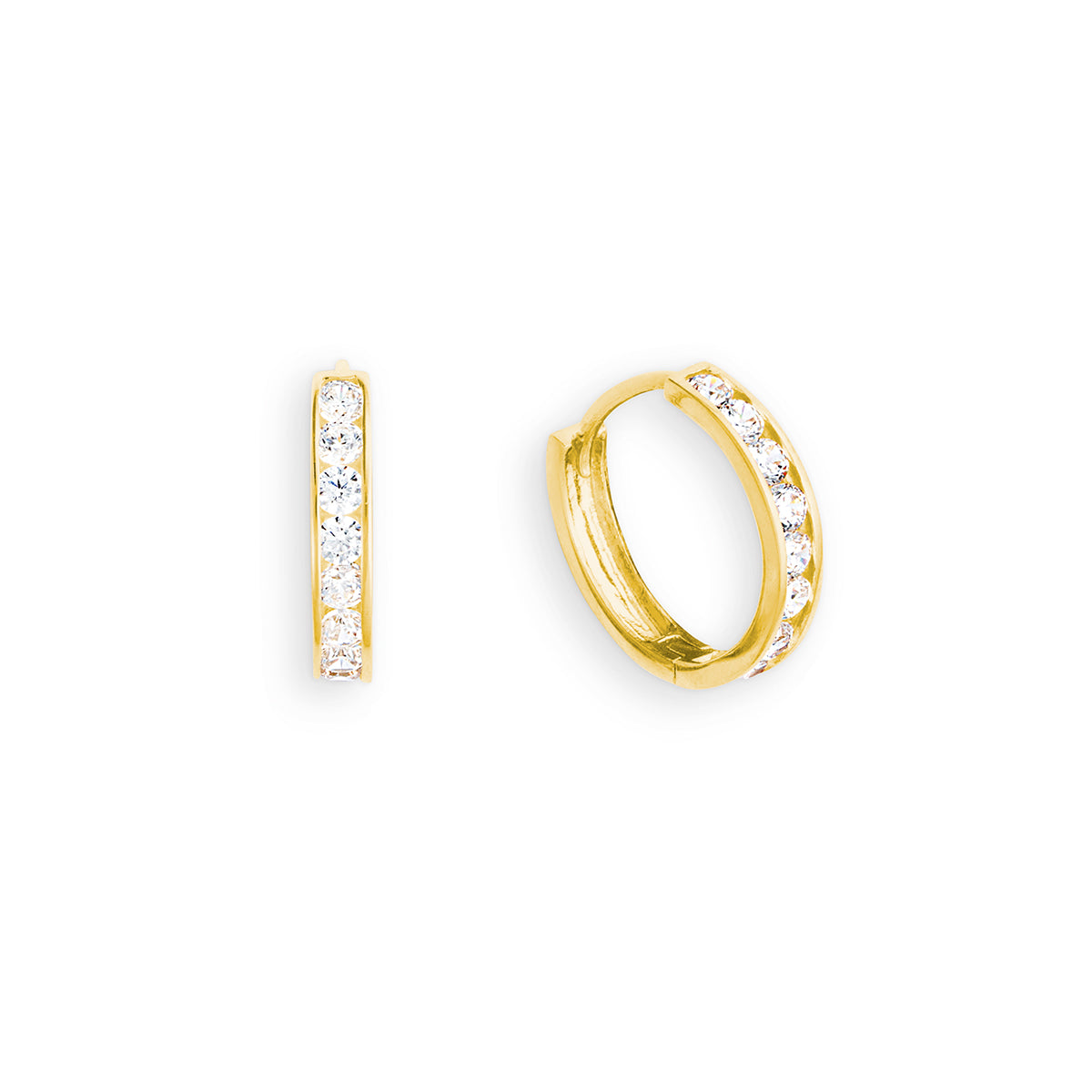 Creolen 375 Gelbgold Zirkonia C311-131/9