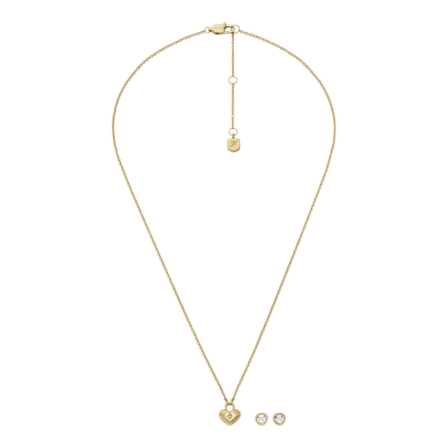 Fossil Kette u. Ohrringe Set JF04881SET