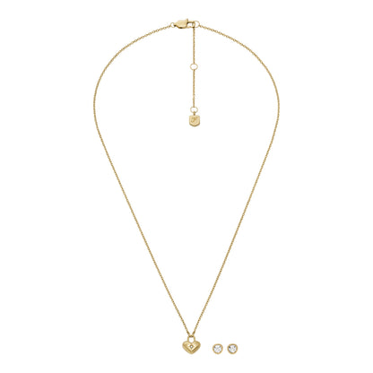 Fossil Kette u. Ohrringe Set JF04881SET