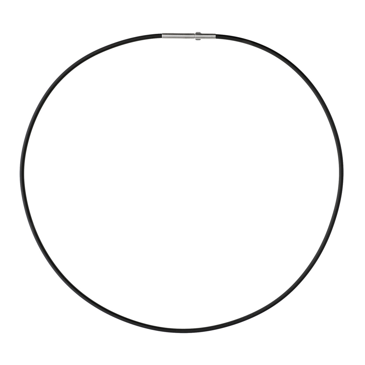 Ernstes Design Kautschukseil 2mm mit Clic-Verschluss 40cm KS2C.40