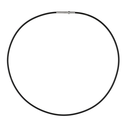 Ernstes Design Kautschukseil 2mm mit Clic-Verschluss 40cm KS2C.40