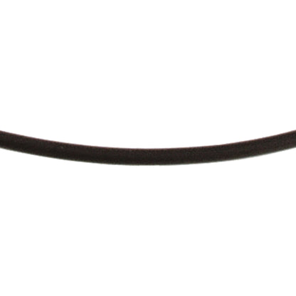Ernstes Design Kautschukseil 2mm mit Clic-Verschluss 40cm KS2C.40